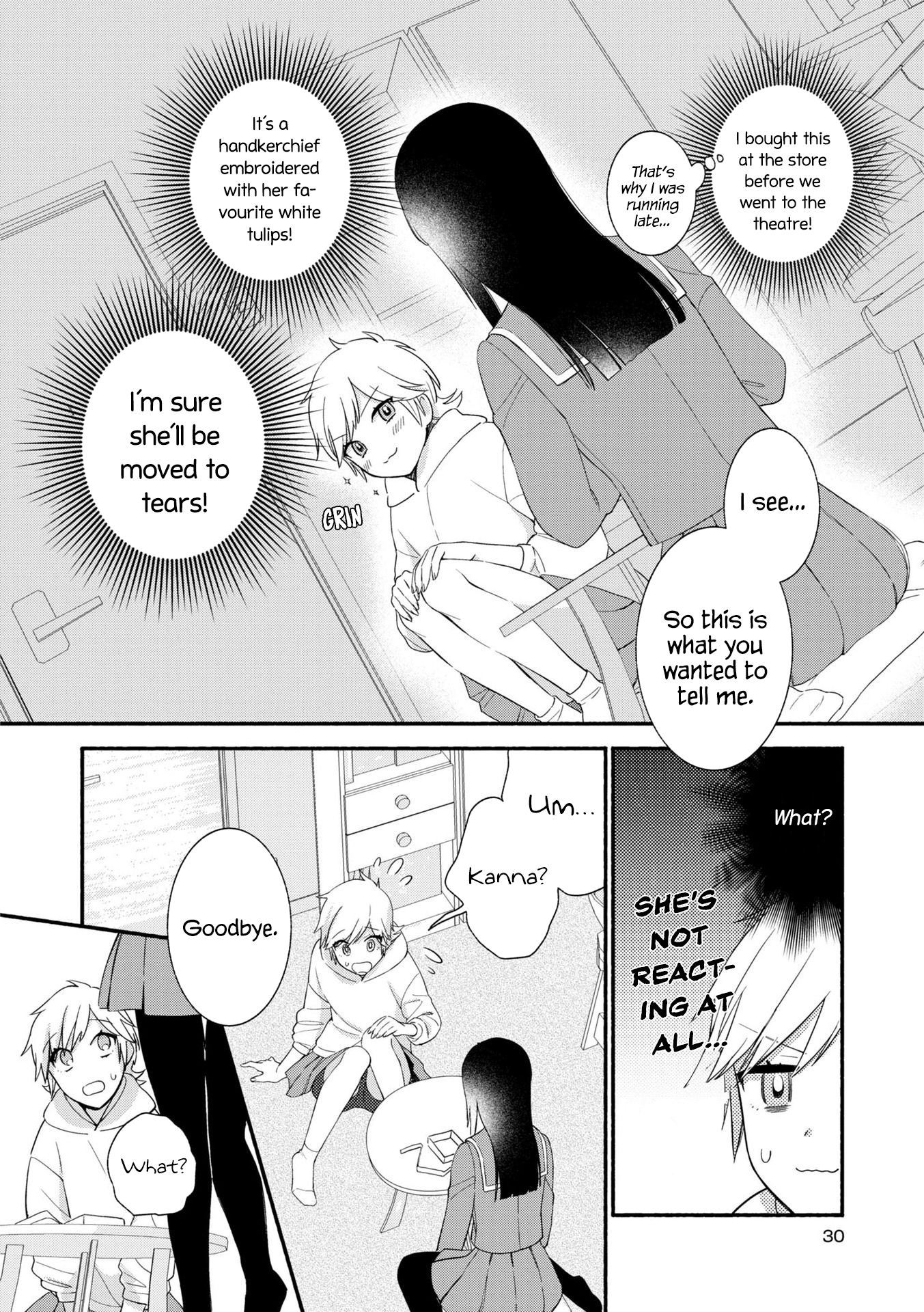 Nakigao Yuri Anthology The reason for her sweet tears (Yudepan) 第10页