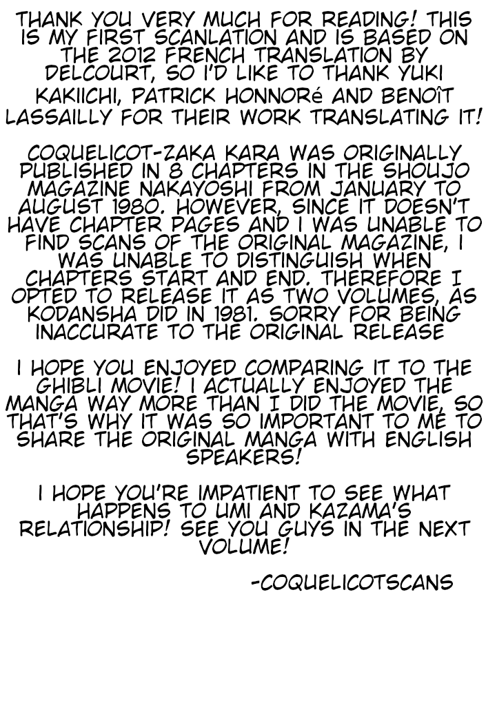 From Up on Poppy Hill Volume 1 第199页