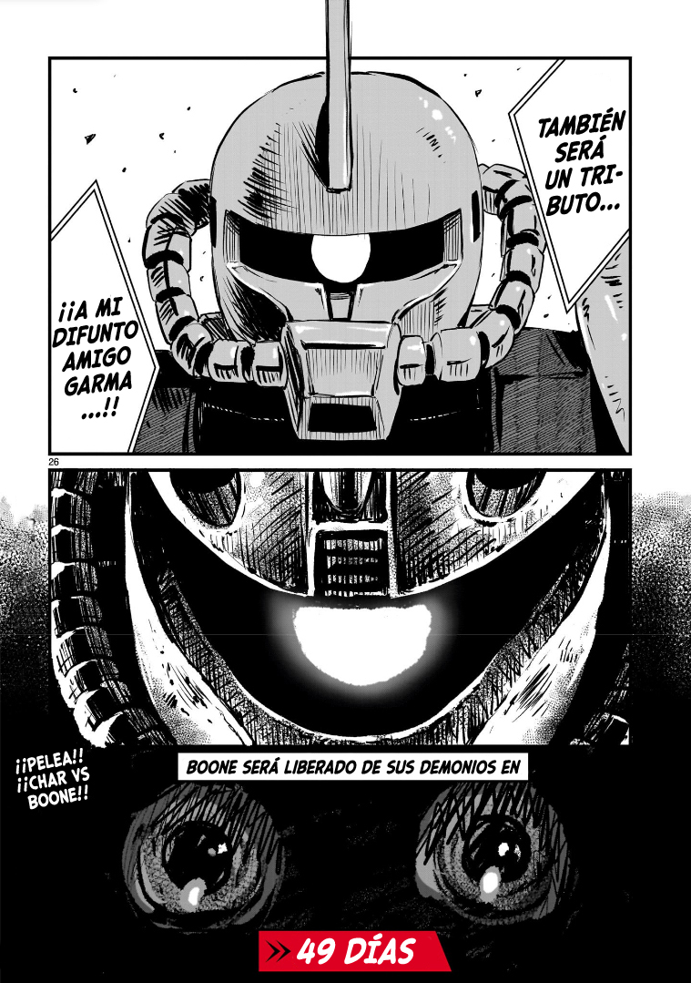 Mobile Suit Gundam: The battle tales of Flanagan Boone El Cometa Rojo (Parte 1) 第23页
