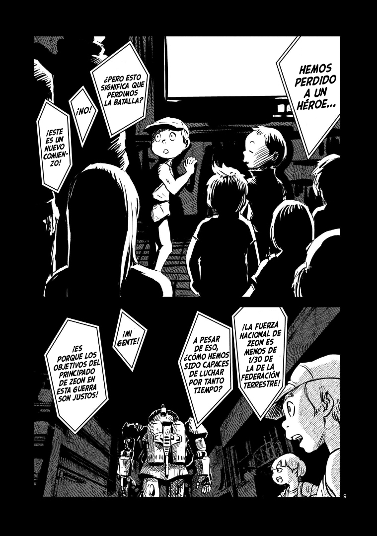 Mobile Suit Gundam: The battle tales of Flanagan Boone El Cometa Rojo (Parte 1) 第8页