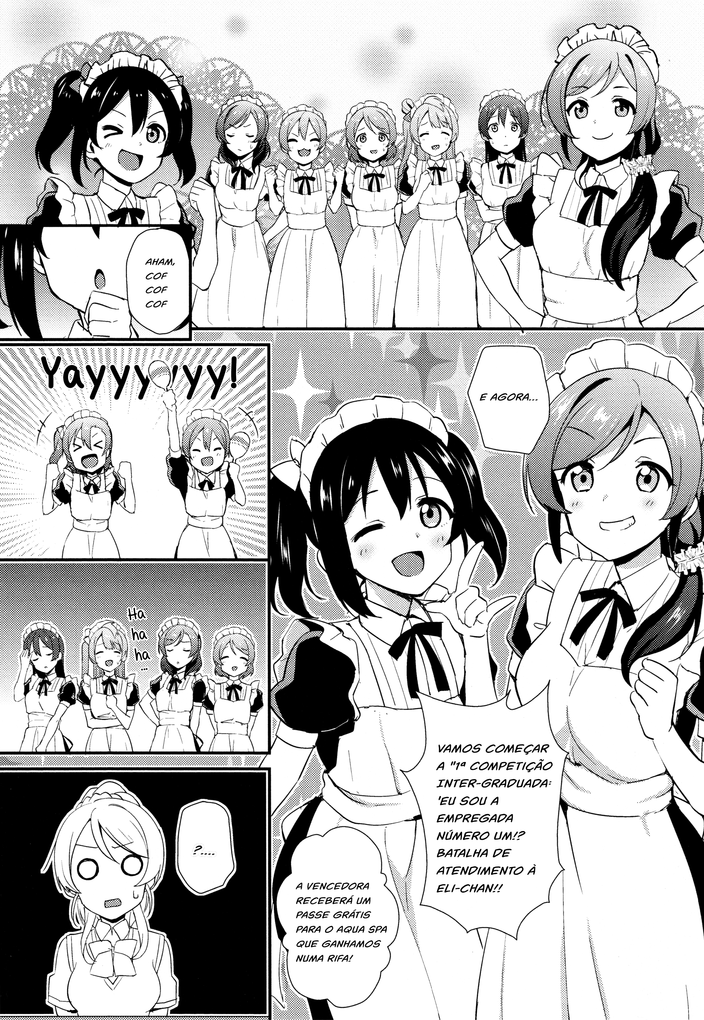 Love Live! Comic Anthology µ's Sweet Memories A operação de Hospitalidade 第6页