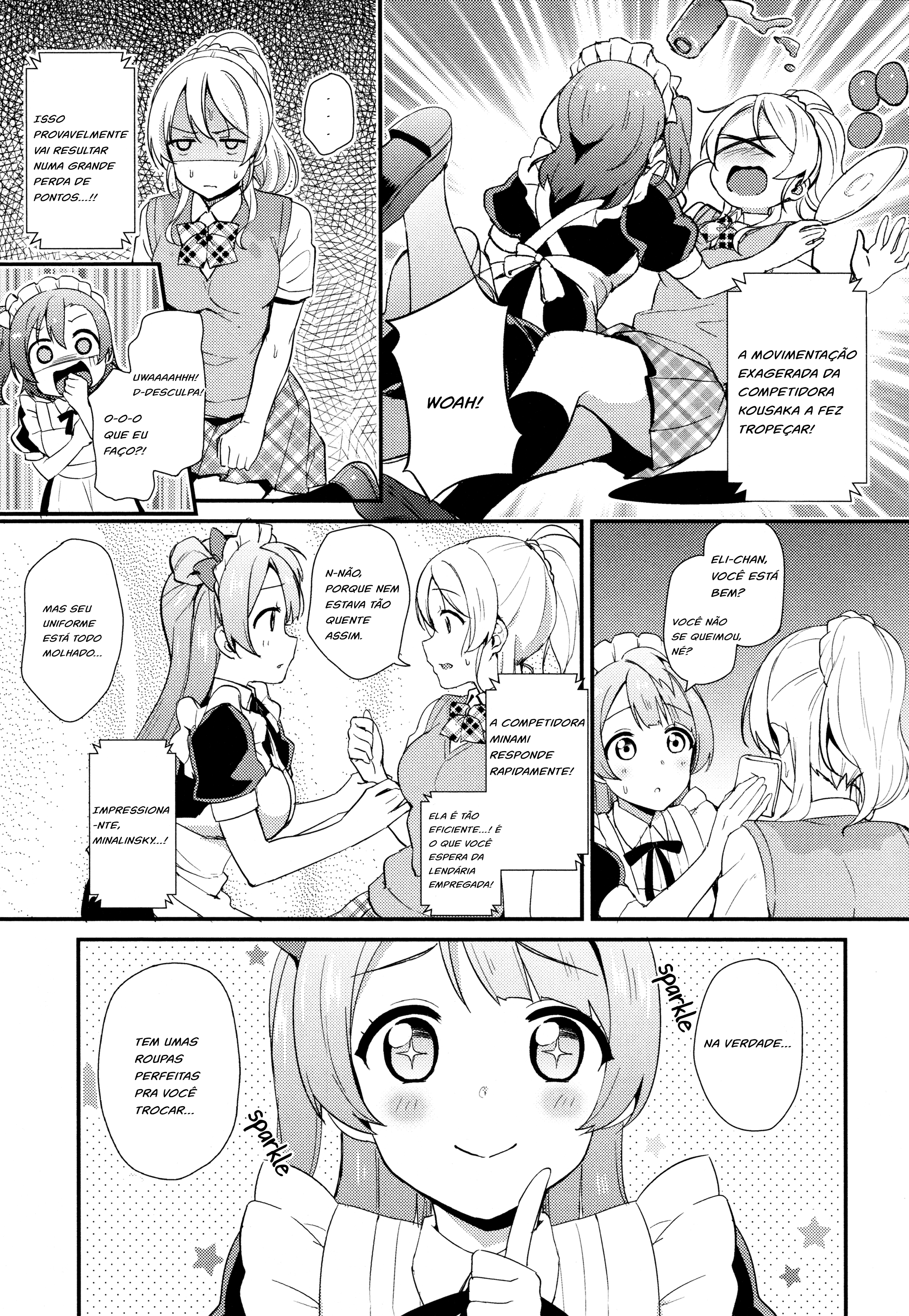 Love Live! Comic Anthology µ's Sweet Memories A operação de Hospitalidade 第8页