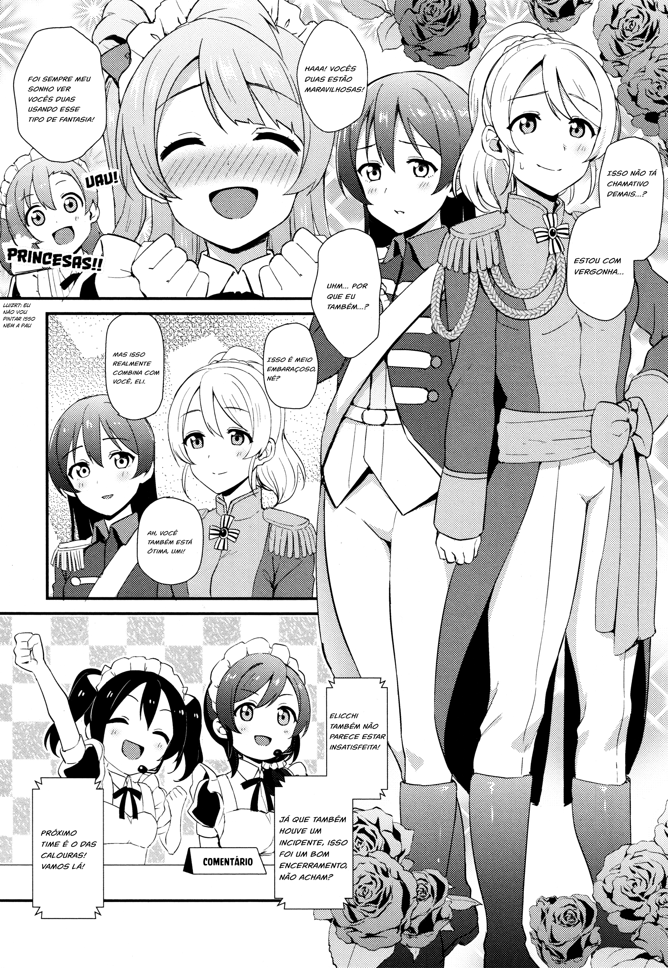 Love Live! Comic Anthology µ's Sweet Memories A operação de Hospitalidade 第9页