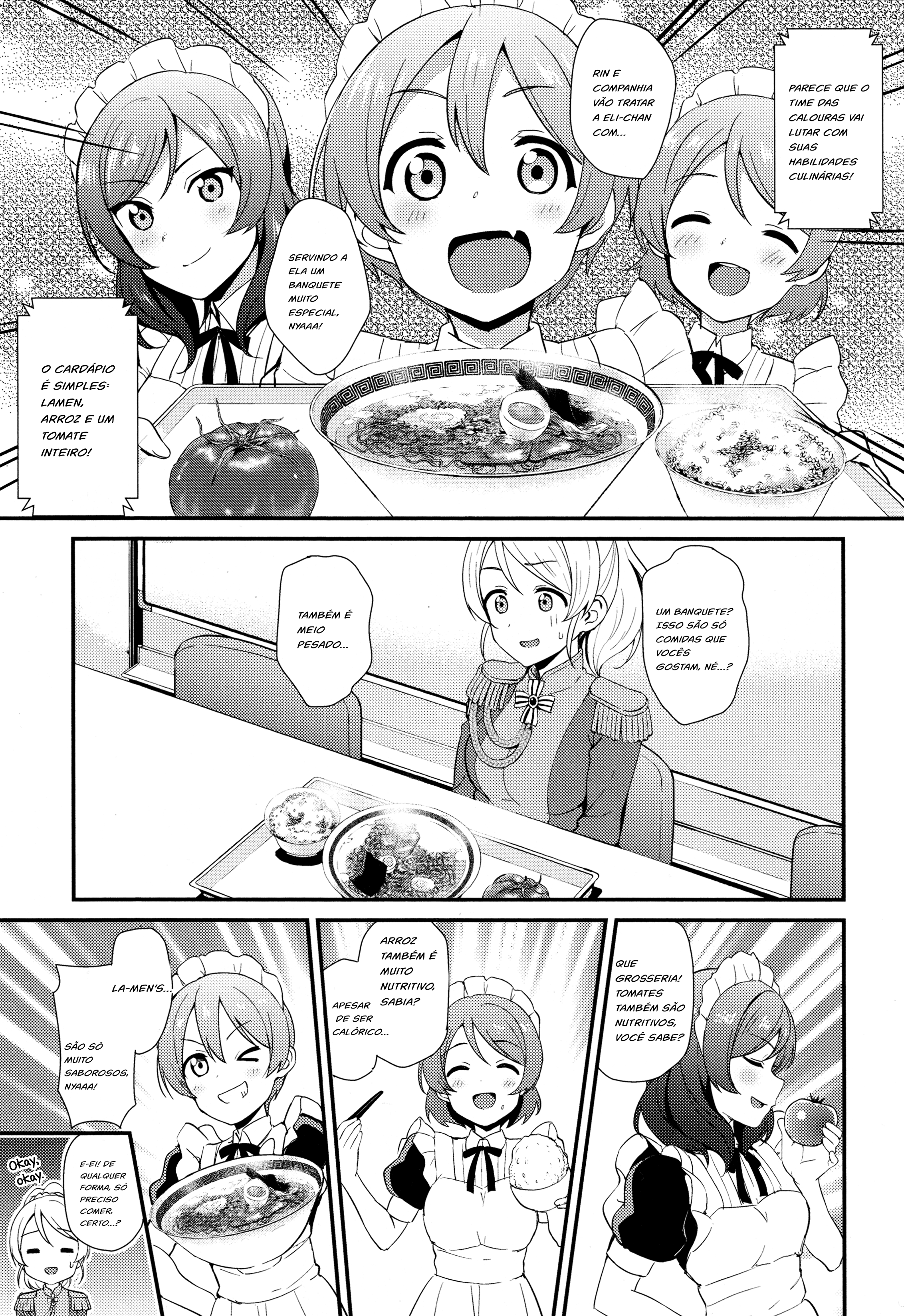 Love Live! Comic Anthology µ's Sweet Memories A operação de Hospitalidade 第10页