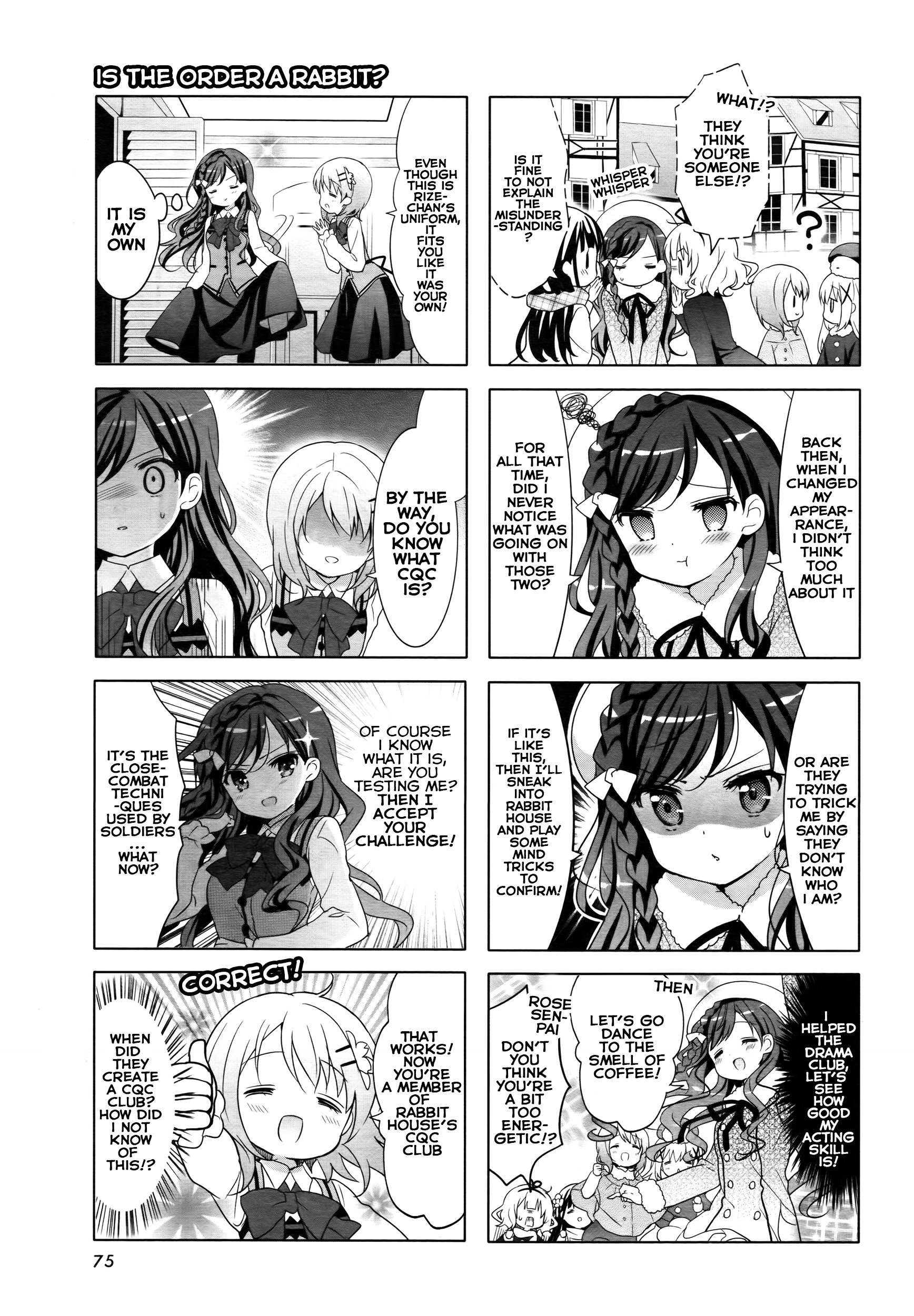 Gochuumon wa Usagi desu ka? Vol. 7 Ch. 1 第4页