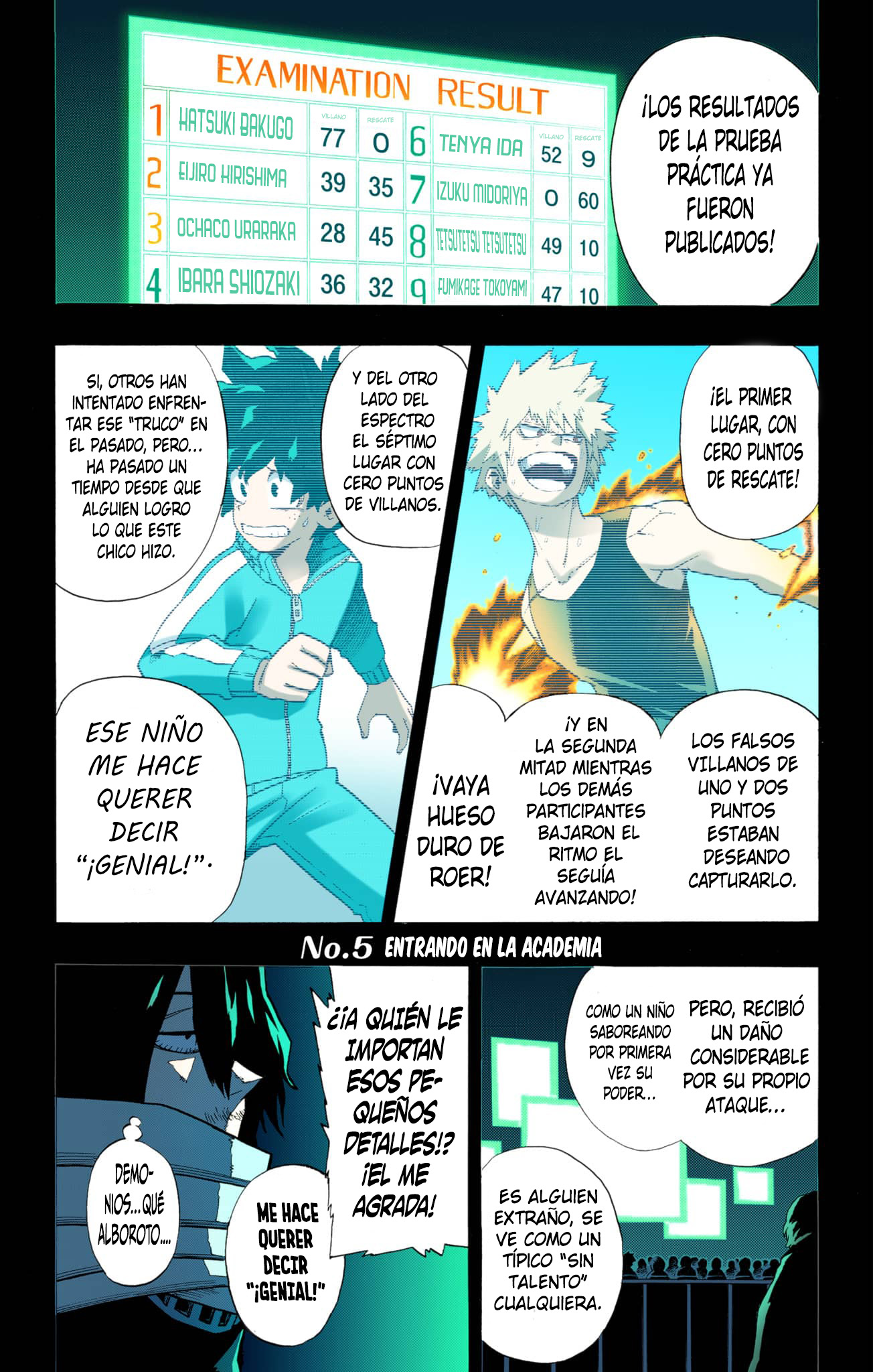 Boku no Hero Academia (Official Colored) Entrando a la academia 第2页