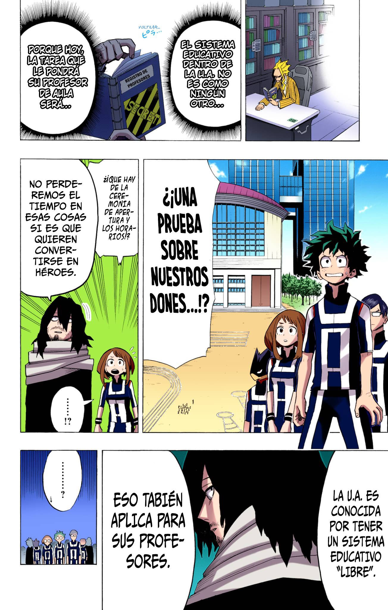 Boku no Hero Academia (Official Colored) Entrando a la academia 第15页