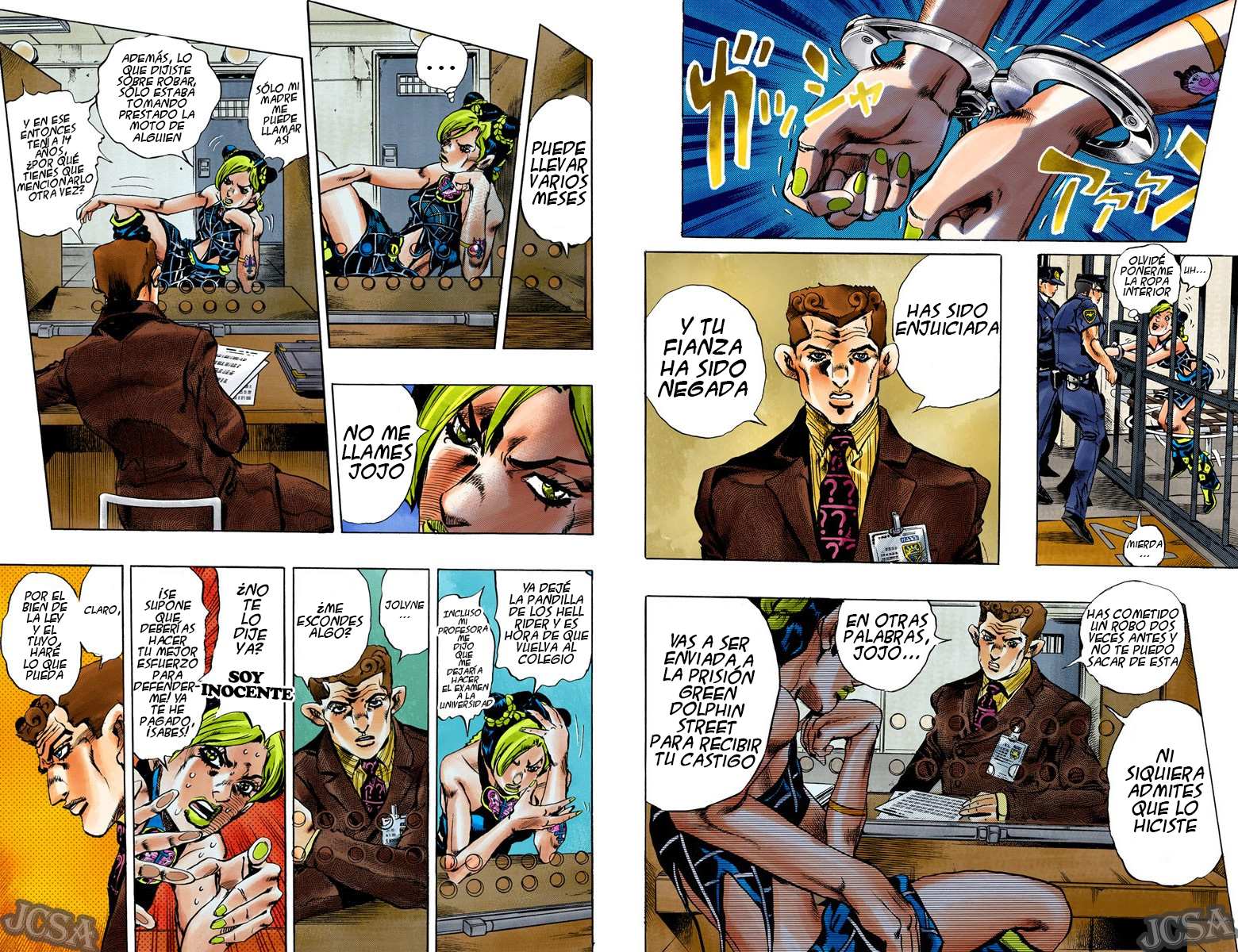 JoJo's Bizarre Adventure, Part 6: Stone Ocean (Official Colored) Stone Ocean, Parte 1 第13页