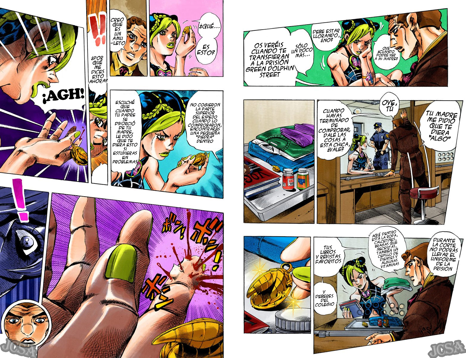 JoJo's Bizarre Adventure, Part 6: Stone Ocean (Official Colored) Stone Ocean, Parte 1 第14页