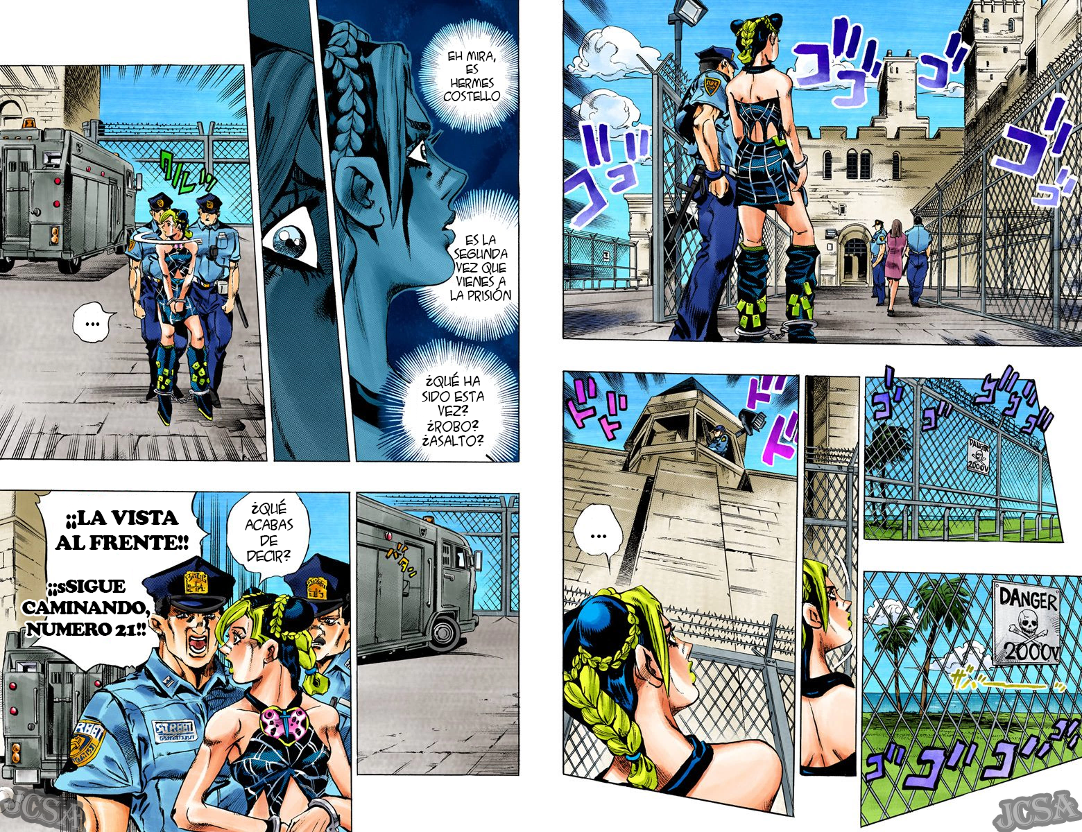 JoJo's Bizarre Adventure, Part 6: Stone Ocean (Official Colored) Stone Ocean, Parte 1 第22页