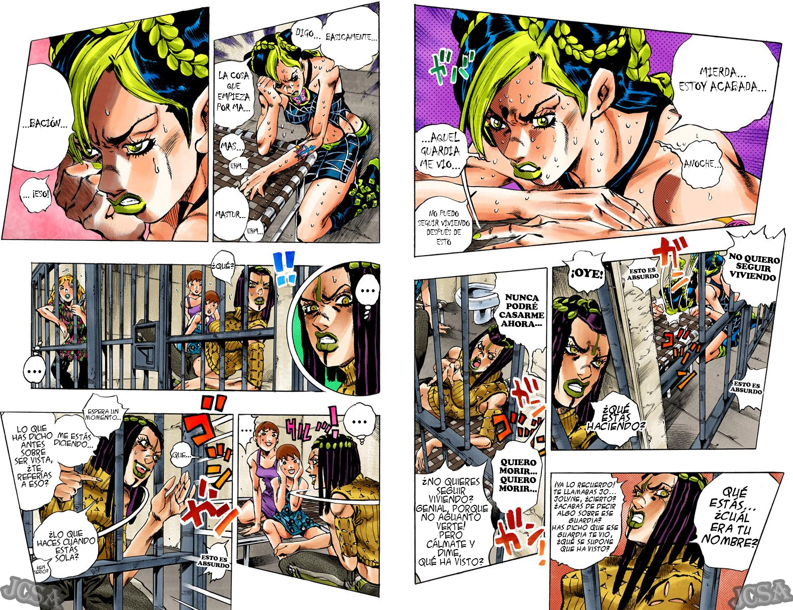 JoJo's Bizarre Adventure, Part 6: Stone Ocean (Official Colored) Stone Ocean, Parte 1 第9页