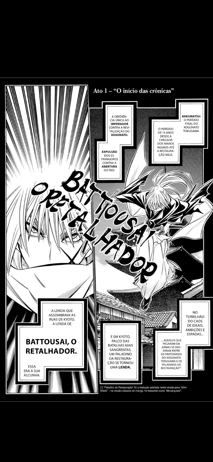 Rurouni Kenshin - Tokuhitsuban O início das crônicas 第1页