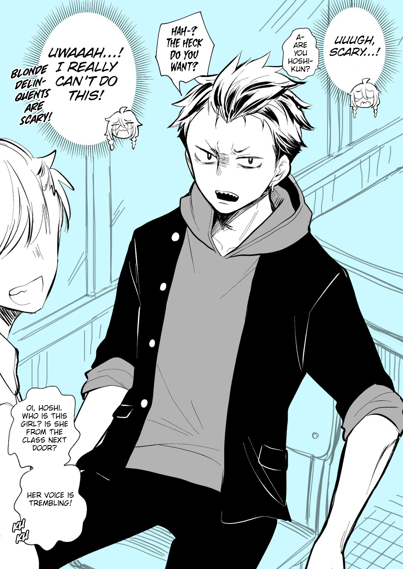 Kinpatsu Yankee to Batsu Game The punishment game is to talk to the school's coolest delinquent (1) 第3页