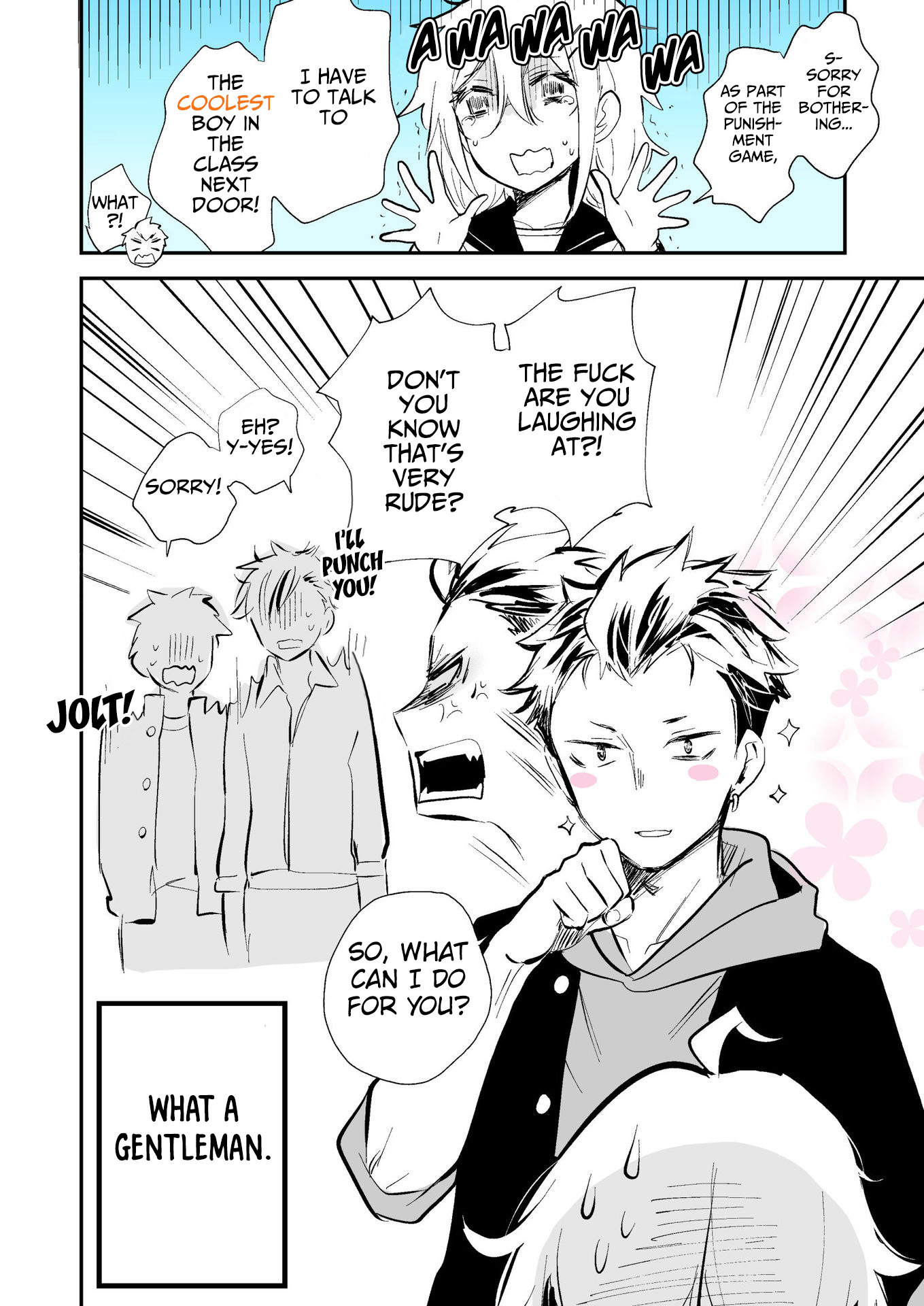 Kinpatsu Yankee to Batsu Game The punishment game is to talk to the school's coolest delinquent (1) 第4页