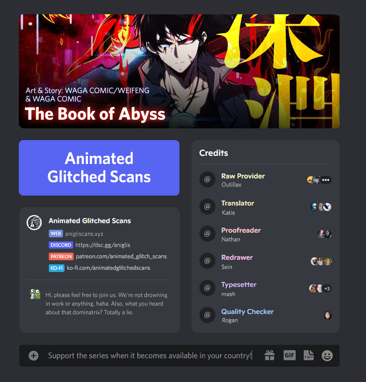 The Book of Abyss Ch. 1 第1页