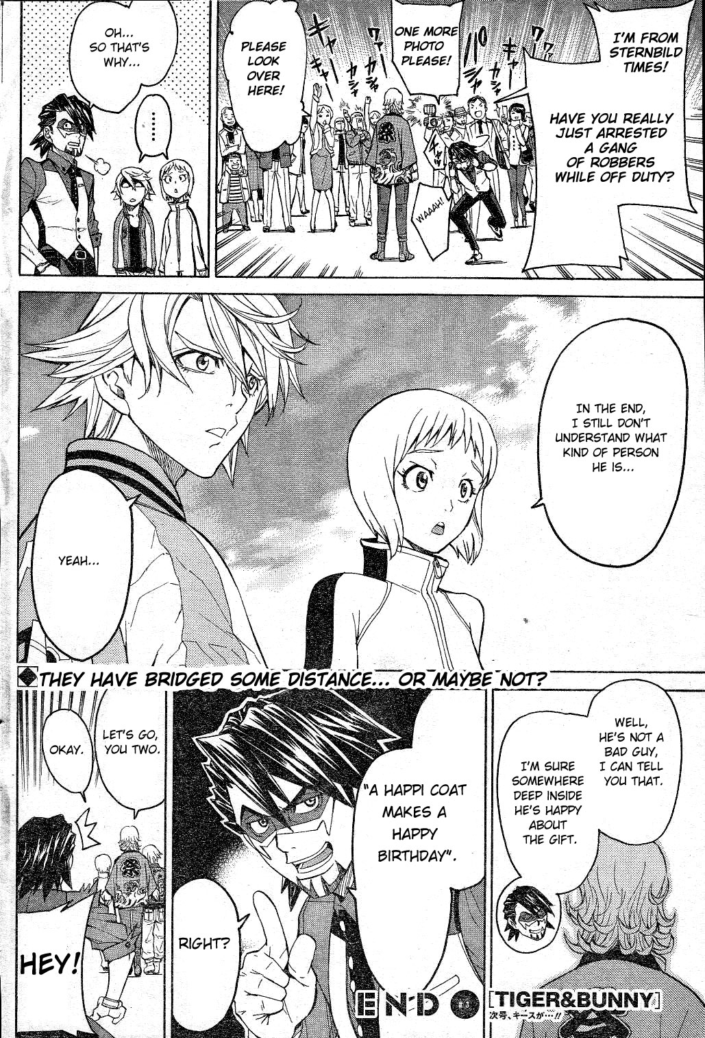 Tiger & Bunny - The Comic A gift is valued by the mind of the giver. 第33页