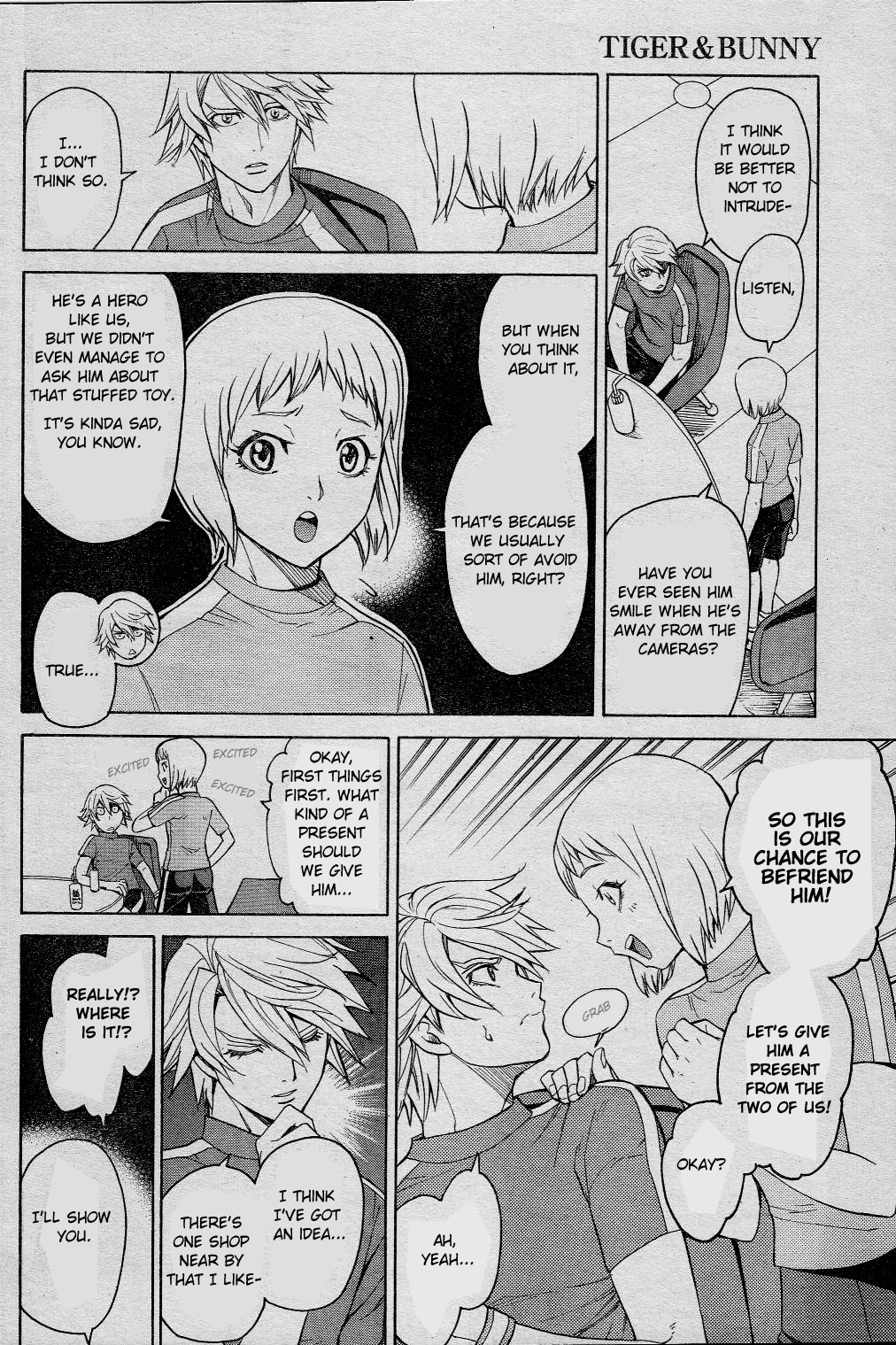 Tiger & Bunny - The Comic A gift is valued by the mind of the giver. 第9页