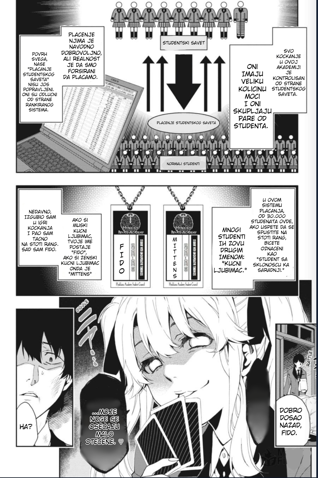 Kakegurui Devojka po imenu Yumeko Jabami 第11页