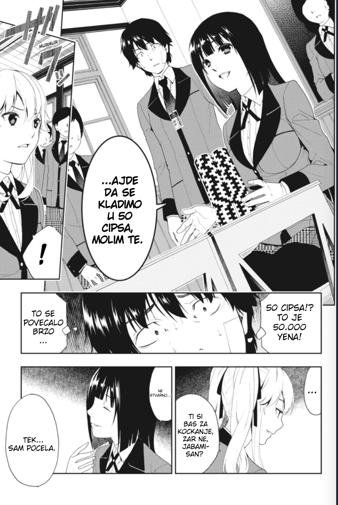Kakegurui Devojka po imenu Yumeko Jabami 第28页