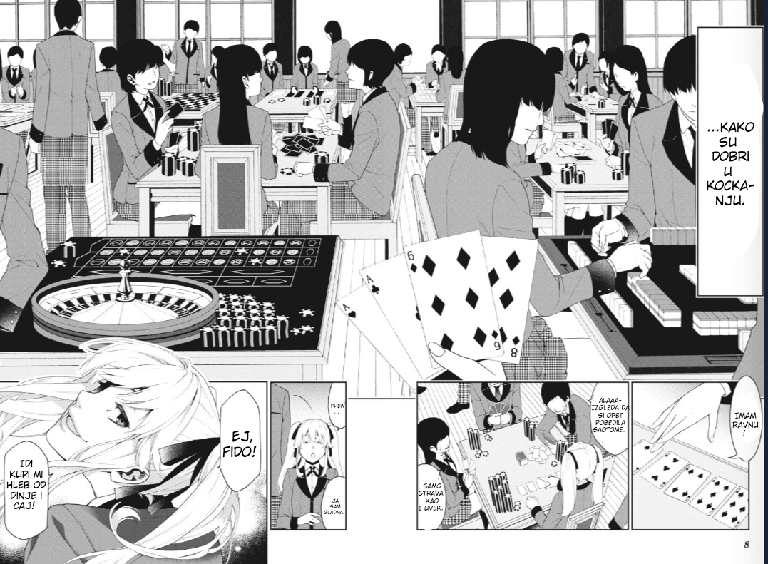Kakegurui Devojka po imenu Yumeko Jabami 第8页