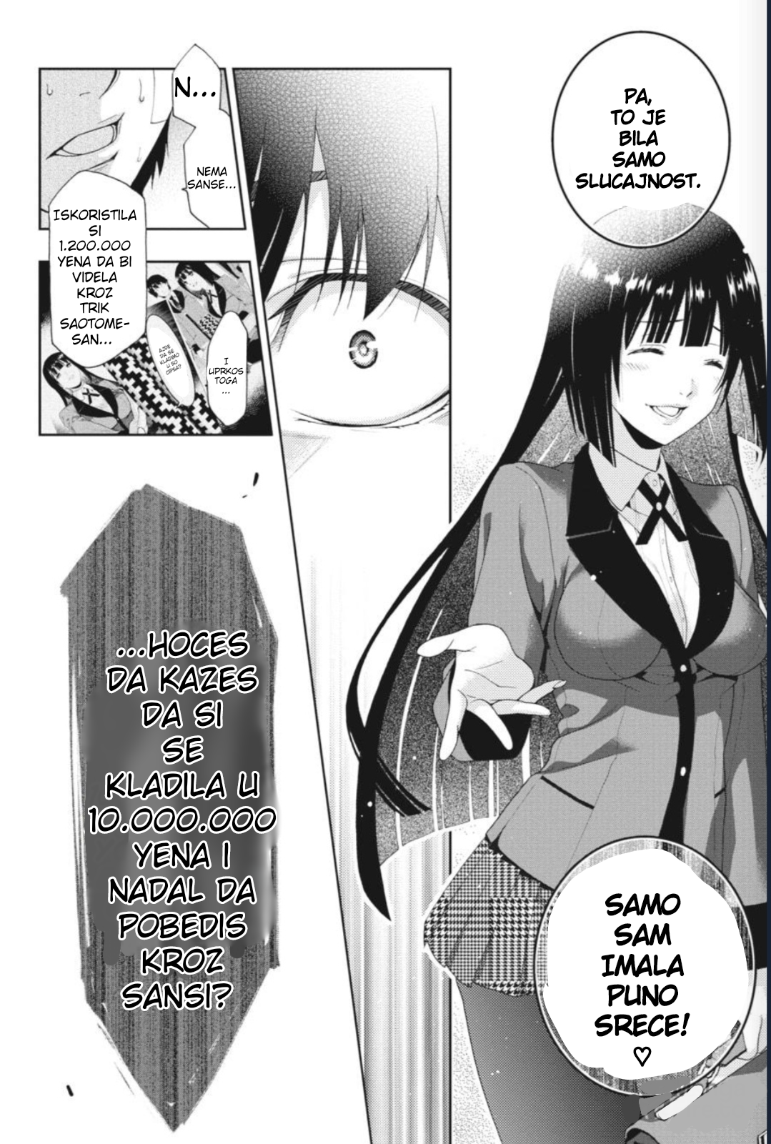 Kakegurui Devojka po imenu Yumeko Jabami 第74页