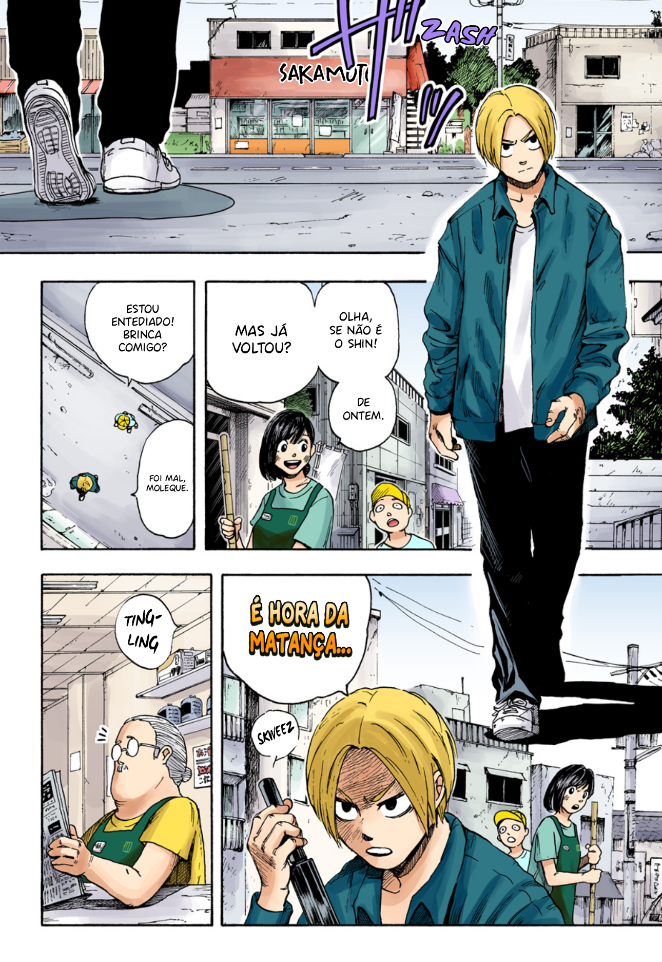 Sakamoto Days (Official Colored) O Assassino Lendário 第28页