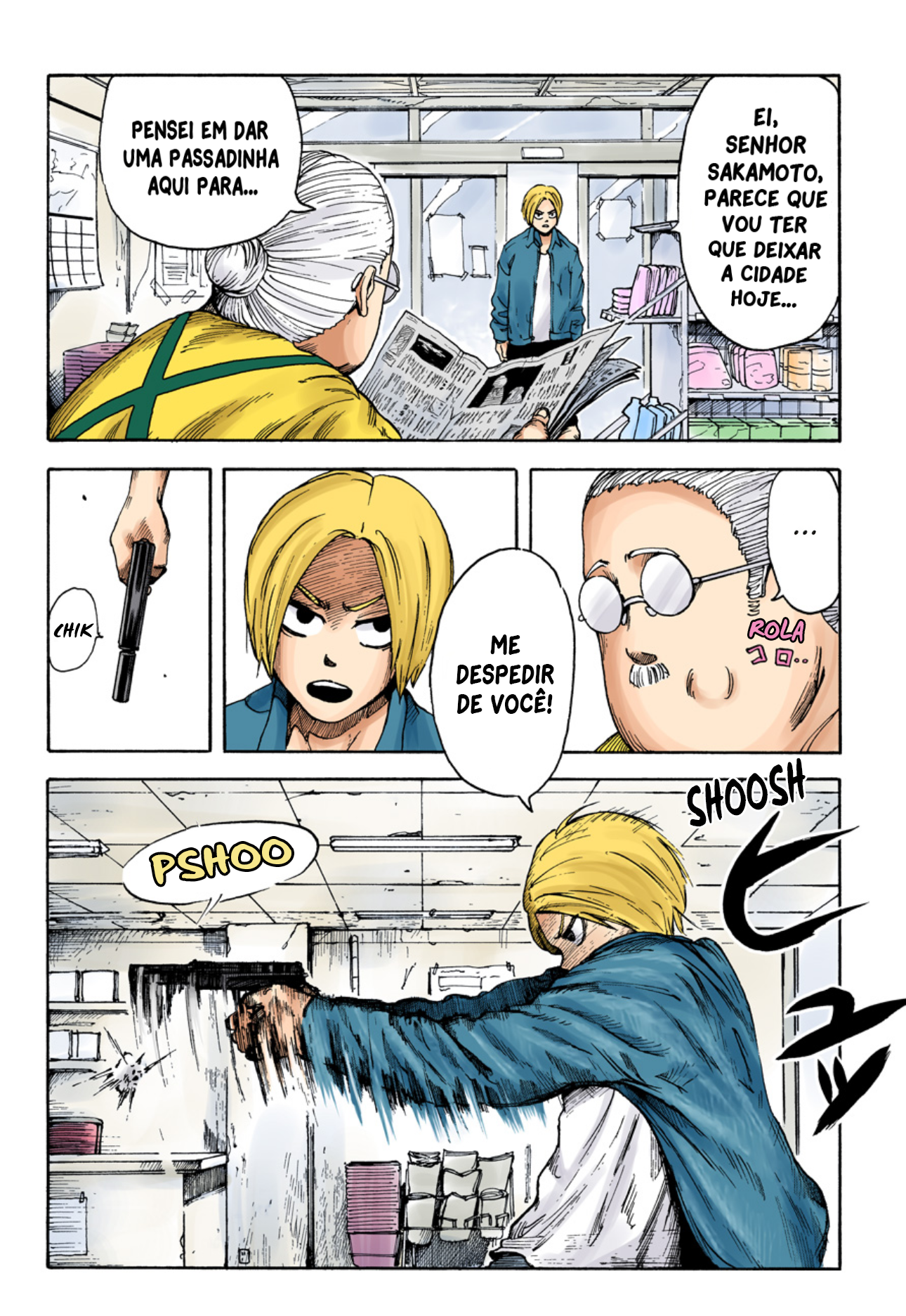 Sakamoto Days (Official Colored) O Assassino Lendário 第29页