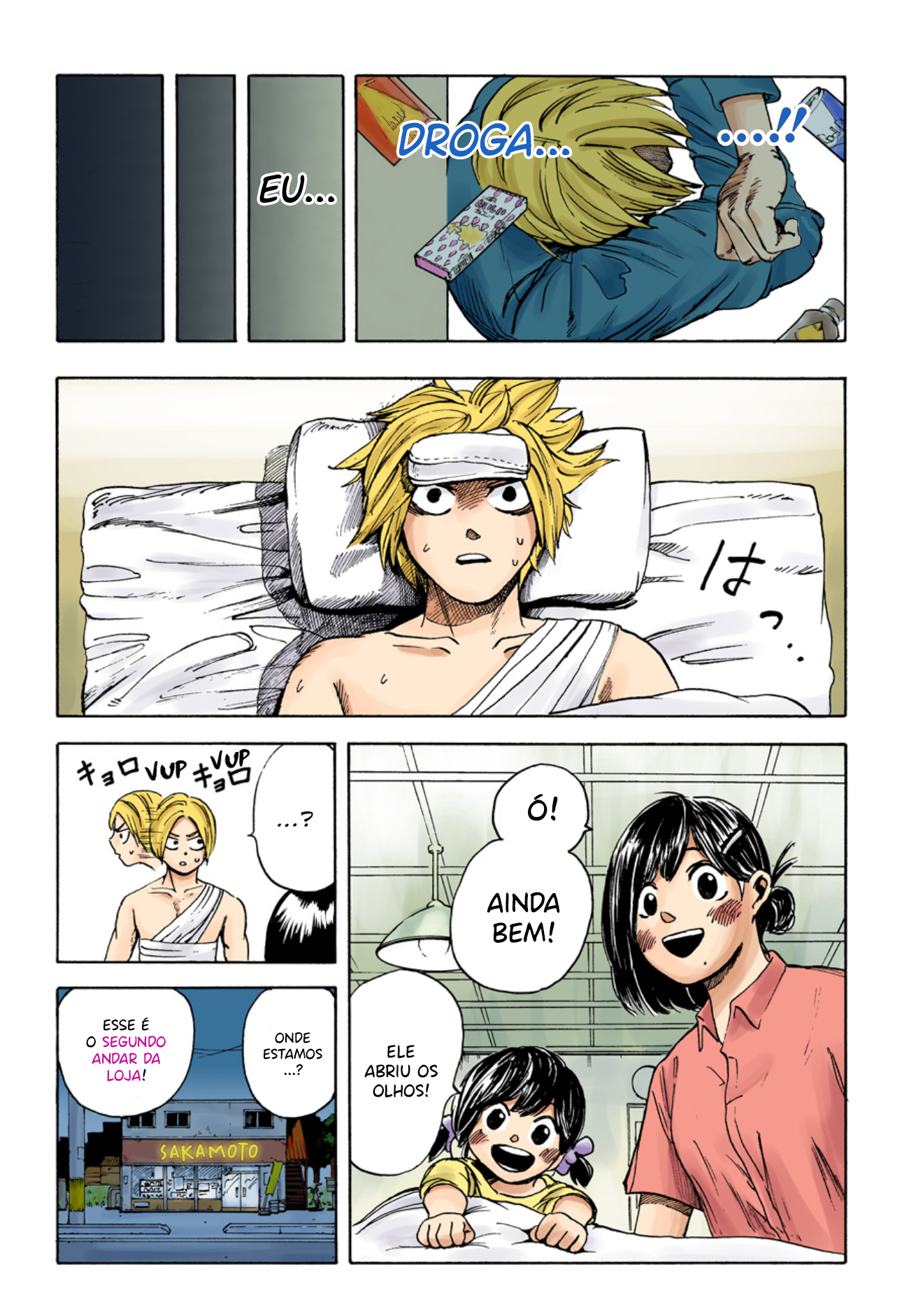 Sakamoto Days (Official Colored) O Assassino Lendário 第35页