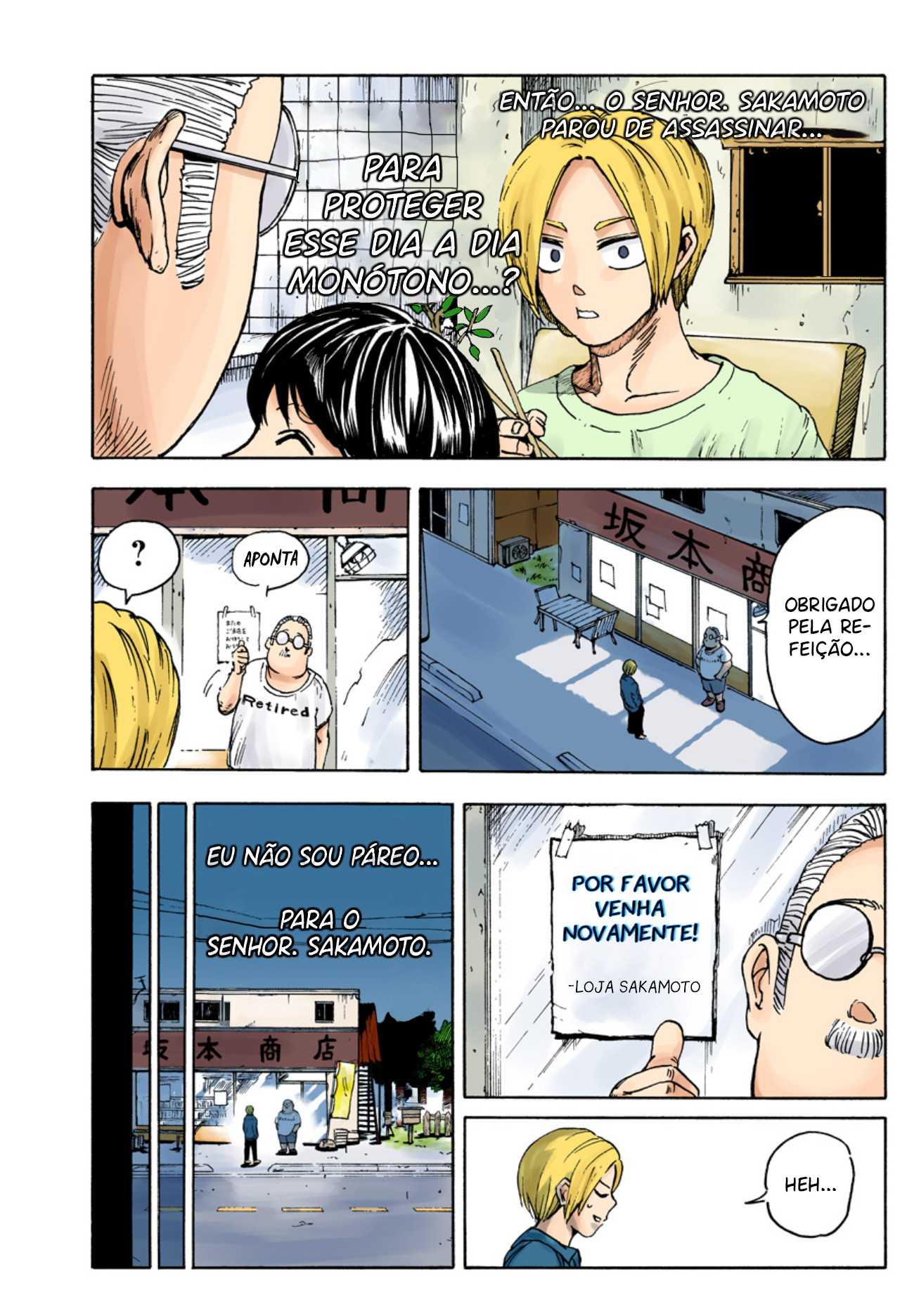 Sakamoto Days (Official Colored) O Assassino Lendário 第37页