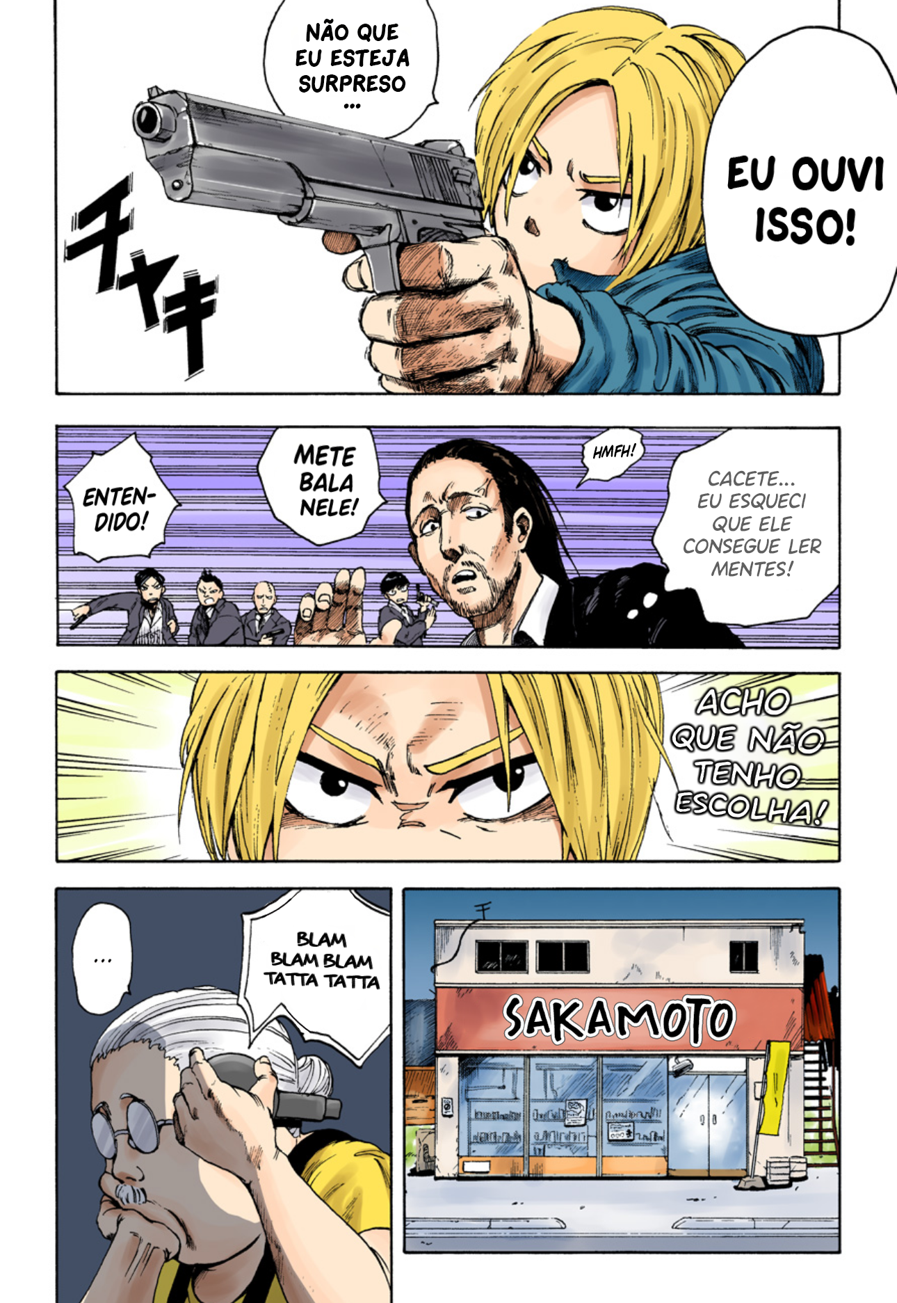 Sakamoto Days (Official Colored) O Assassino Lendário 第41页