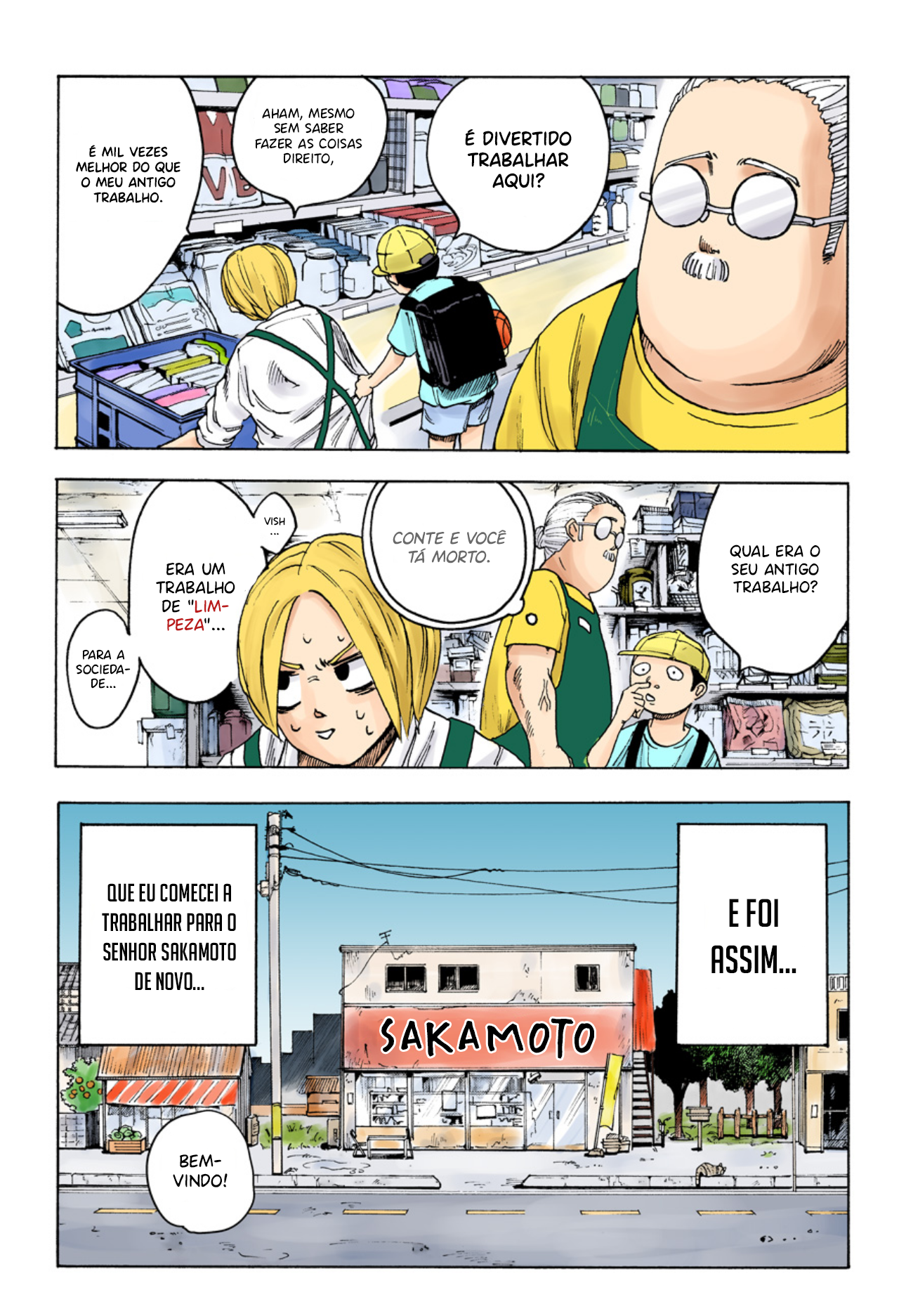 Sakamoto Days (Official Colored) O Assassino Lendário 第56页
