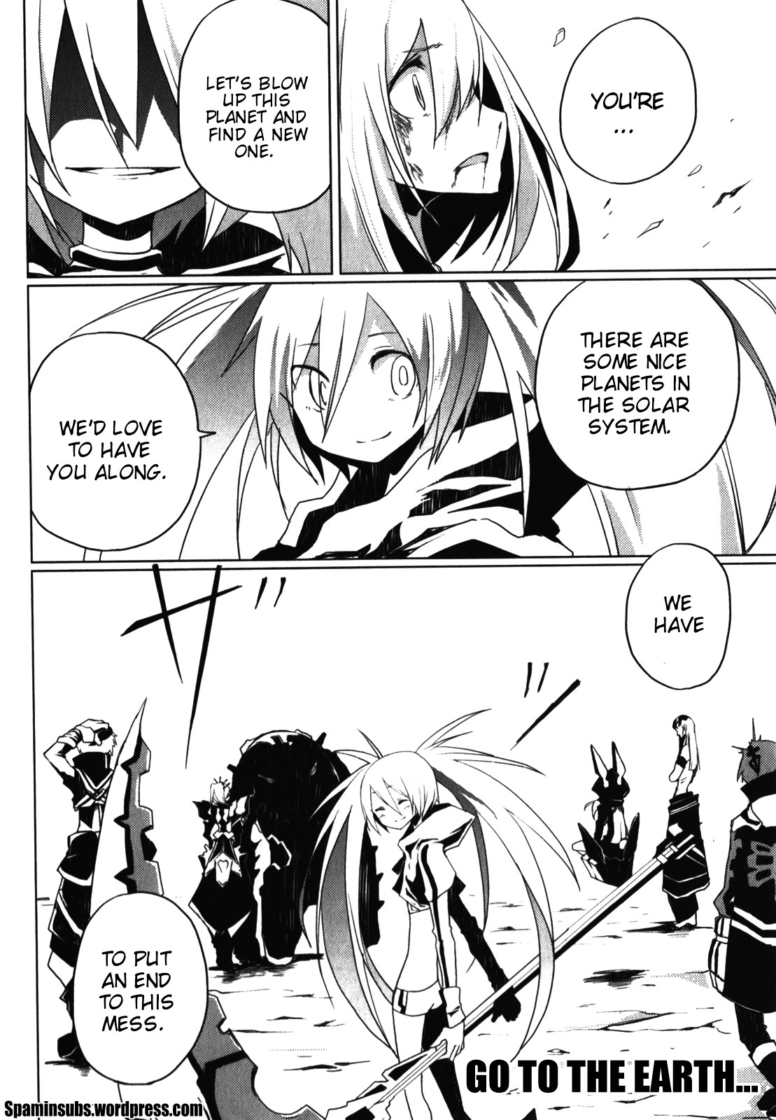 BLACK★ROCK SHOOTER THE GAME Prologue: Home Star Outer Planet 第10页