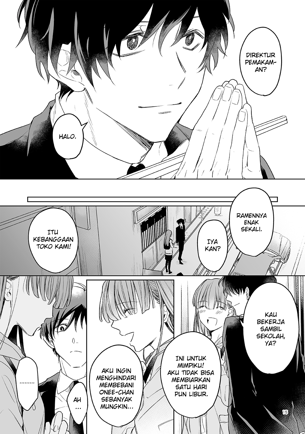 BOX! Kira Ito Tanpenshuu Selamat Datang di Rumah Duka Arwah yang Telah Pergi (Oneshot) 第13页