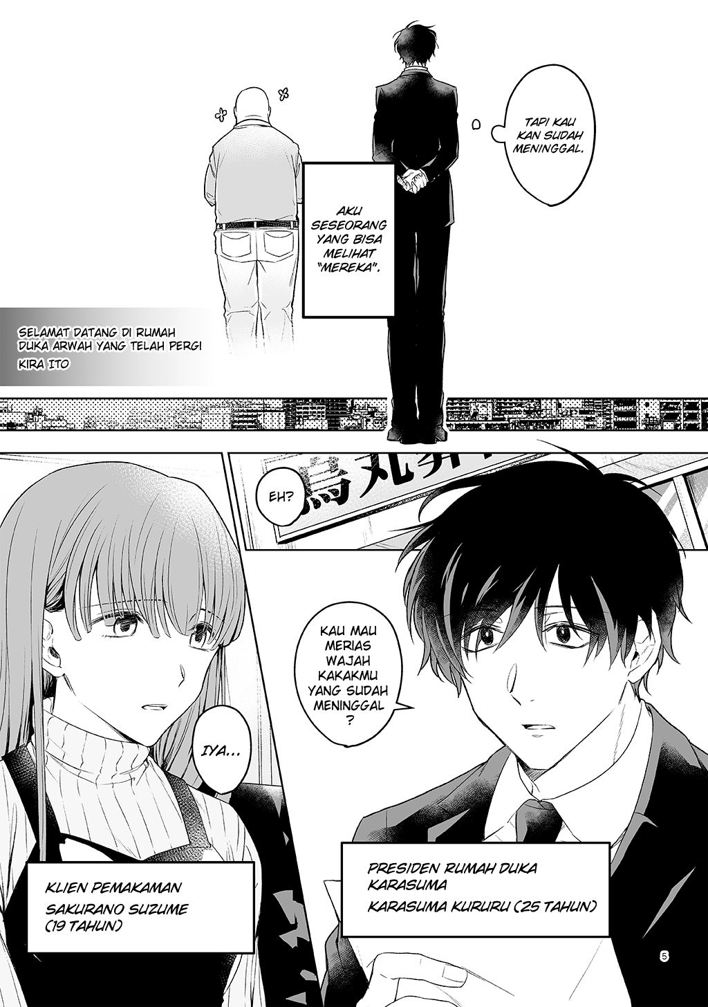 BOX! Kira Ito Tanpenshuu Selamat Datang di Rumah Duka Arwah yang Telah Pergi (Oneshot) 第3页
