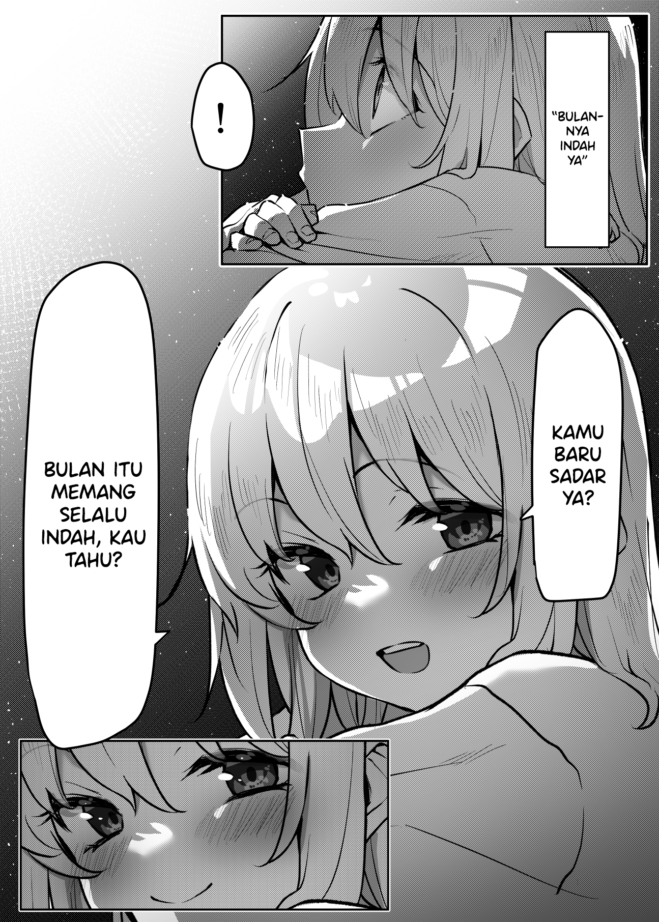 Four Replies to "the Moon Is Beautiful" Oneshot 第1页