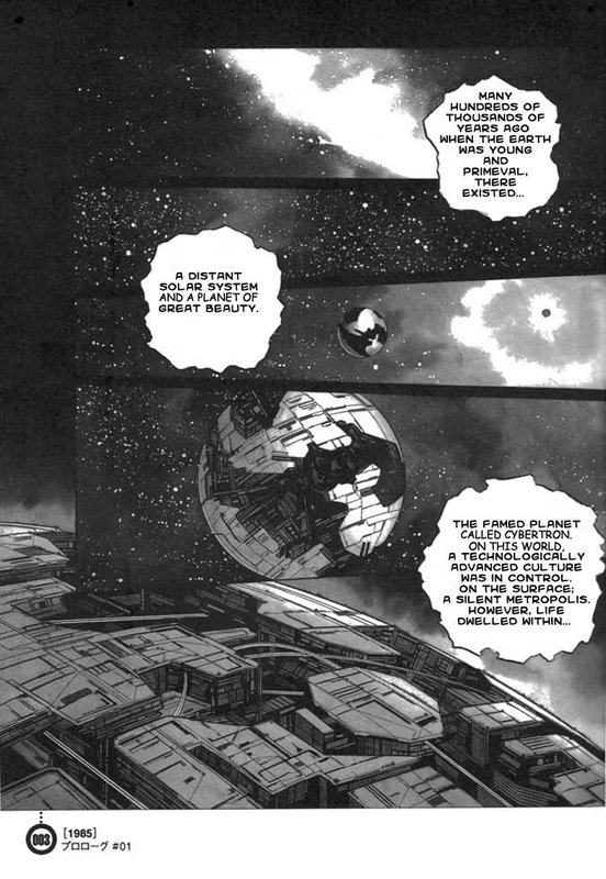 Fight! Super Robot Lifeform Transformers: The Comics 第1页