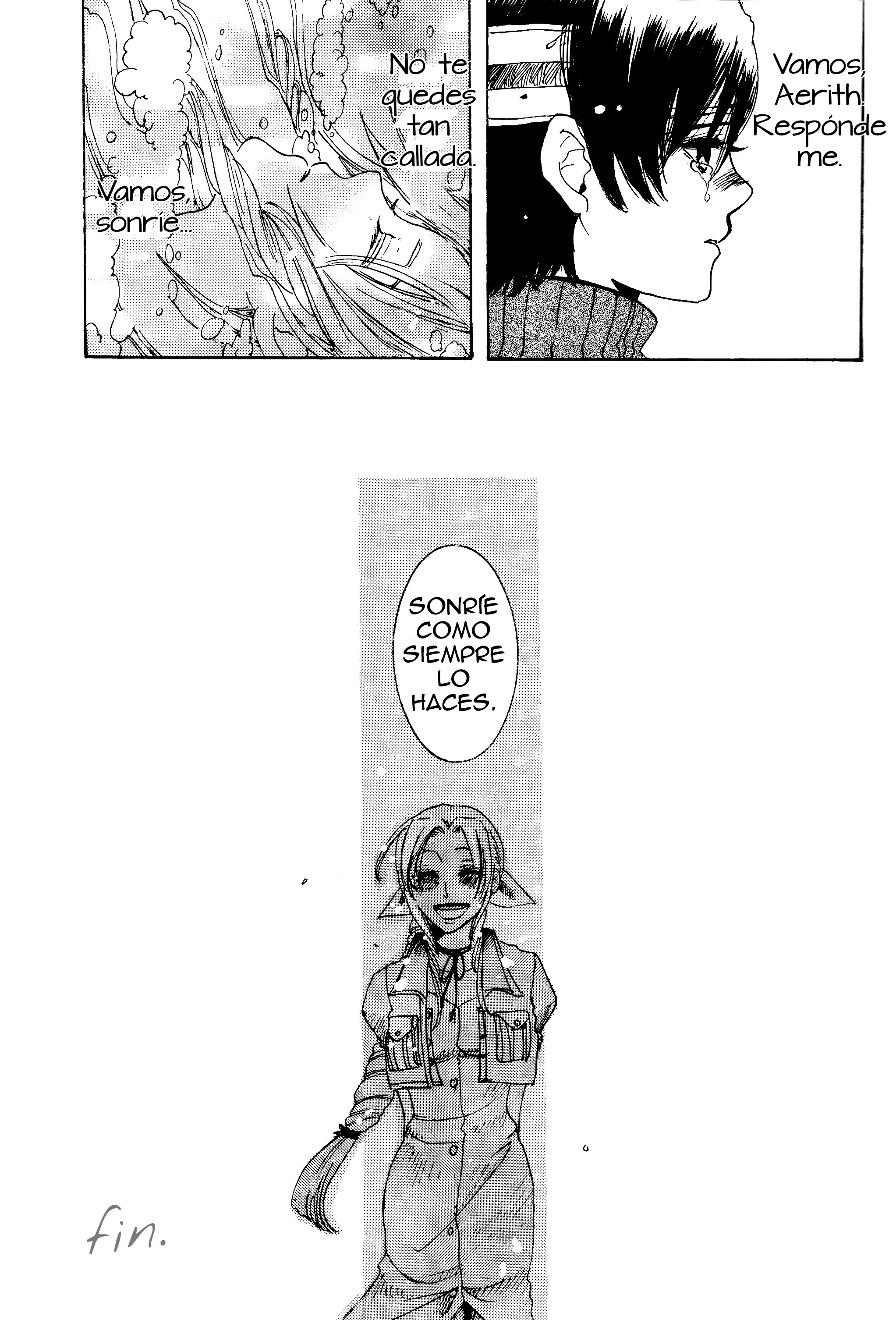 Final Fantasy VII - Ryuusei no Hito (Doujinshi) Oneshot 第19页