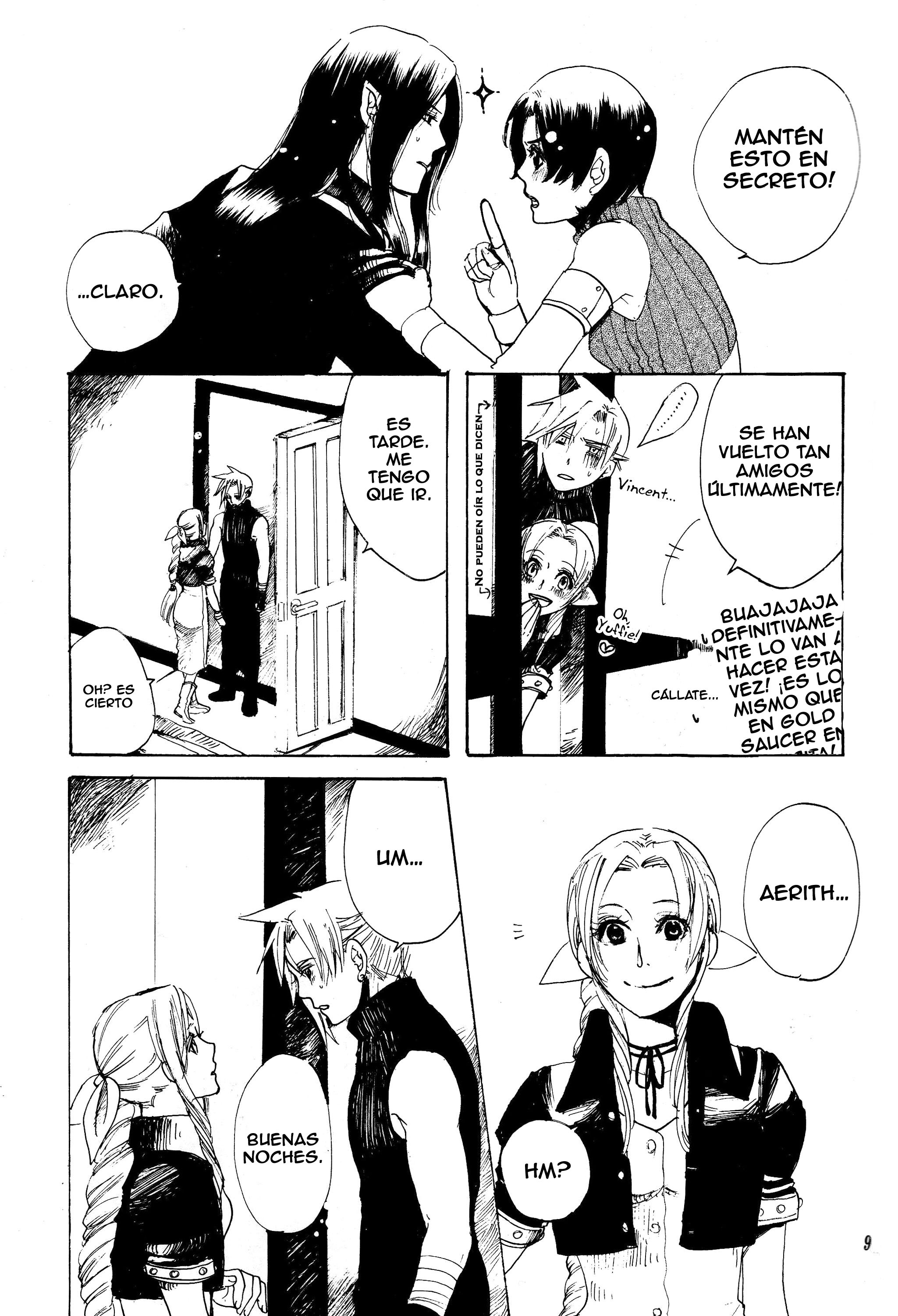 Final Fantasy VII - Ryuusei no Hito (Doujinshi) Oneshot 第9页