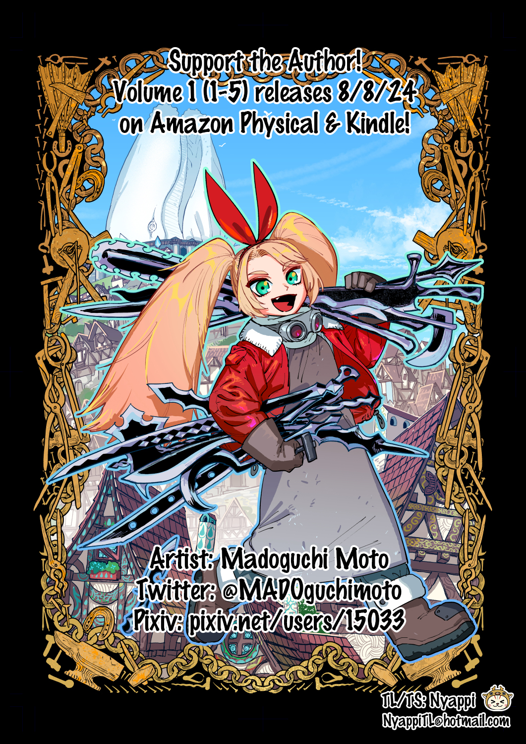 Bouken ni wa, Buki ga Hitsuyou da! ~Kodawari Rudy no Kajiya-gurashi~ Commission for Nico of the Vane Goat Tavern 第40页