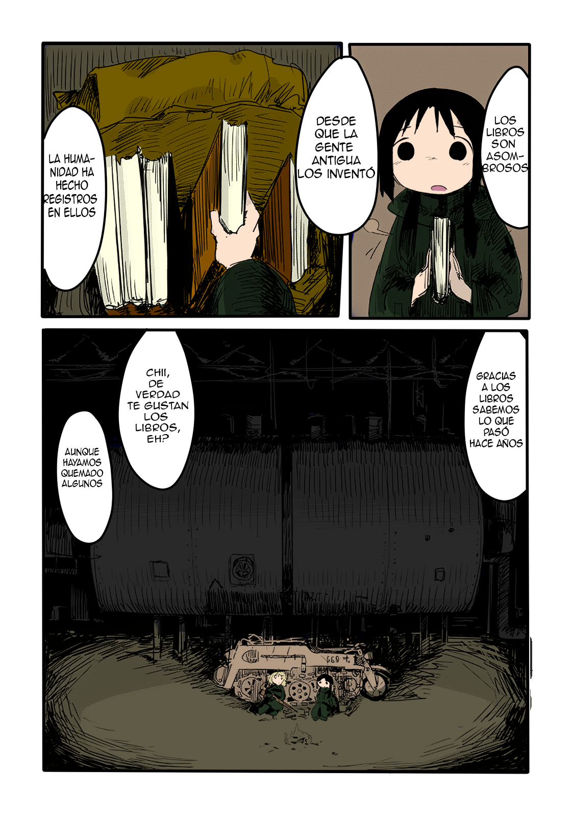 (Fan colored) Shoujo Shuumatsu Ryokou Ch. 3 第6页