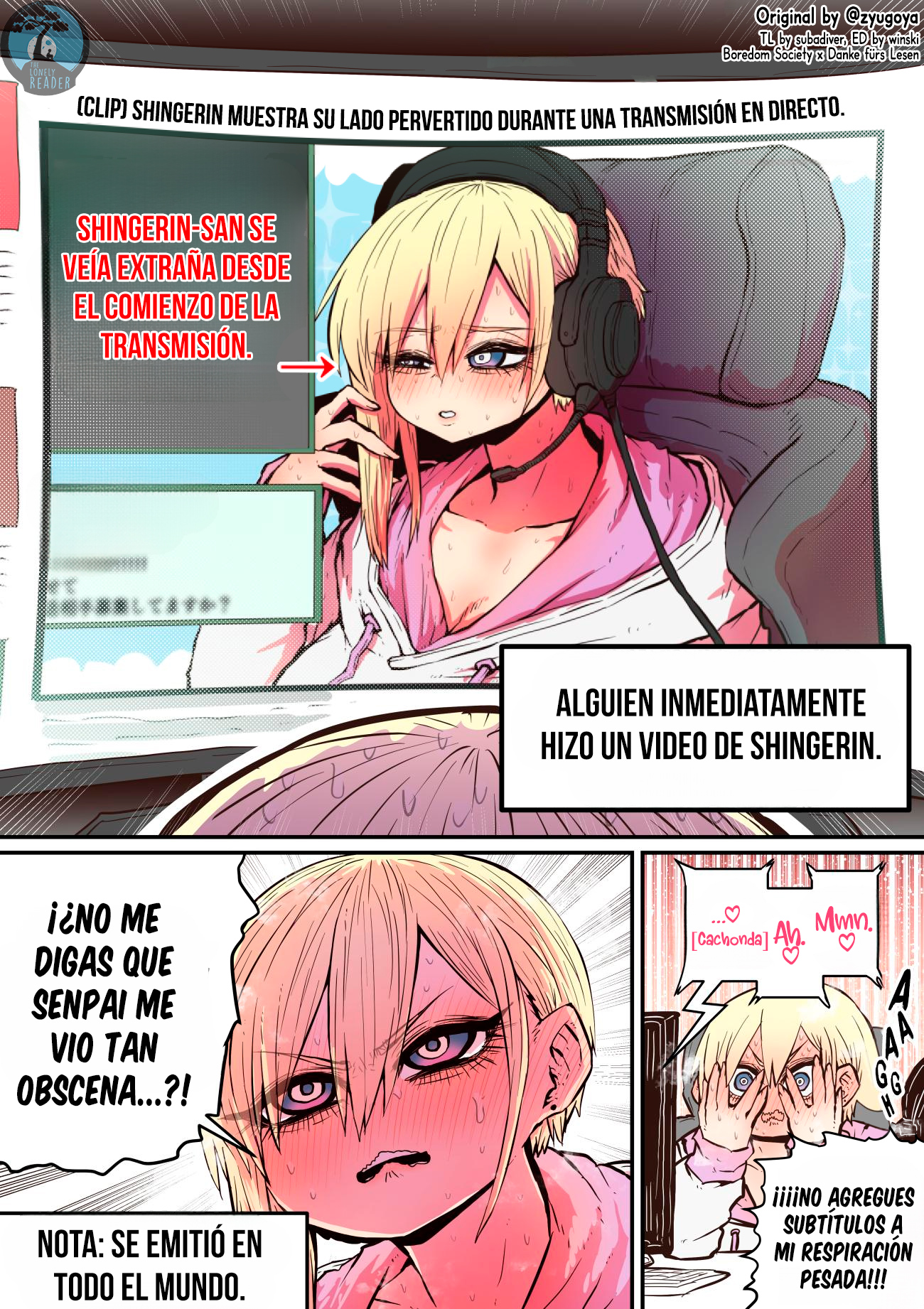 Kouhai wa Inkya Agari no Influencer Shigerin intenta encubrir su error 第2页
