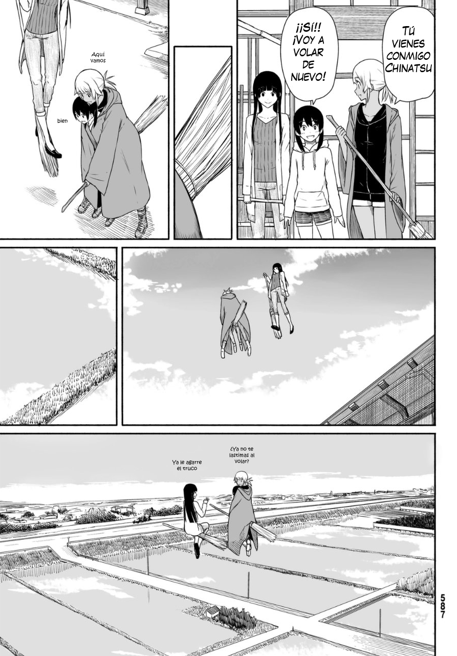 Flying Witch El repartidor de periodicos y la ballena 第9页