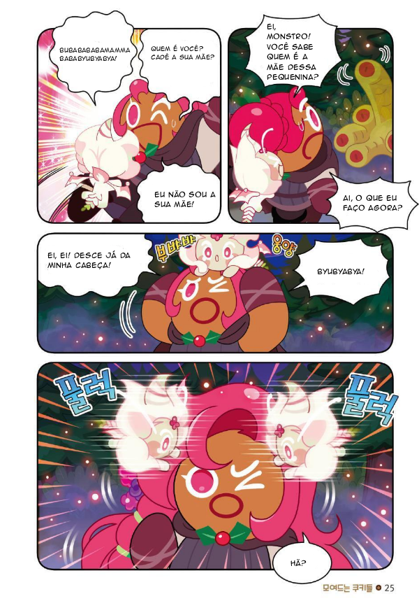 Cookie Run Kingdom Original NEW Comic Book A Reunião dos Cookies 第14页