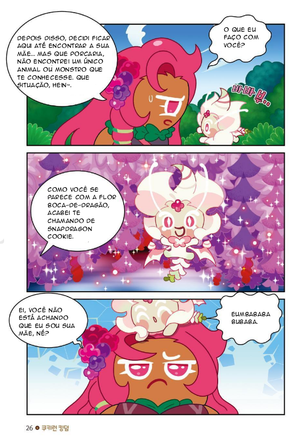 Cookie Run Kingdom Original NEW Comic Book A Reunião dos Cookies 第15页