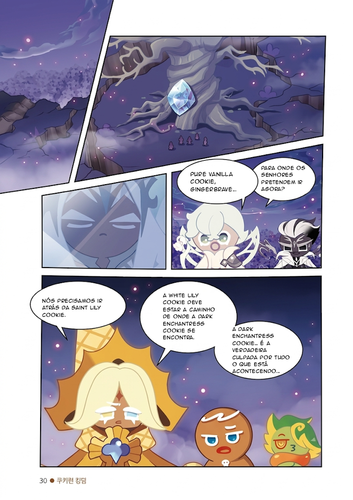 Cookie Run Kingdom Original NEW Comic Book A Reunião dos Cookies 第19页