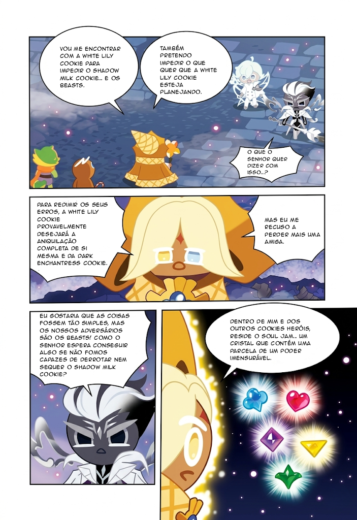Cookie Run Kingdom Original NEW Comic Book A Reunião dos Cookies 第20页