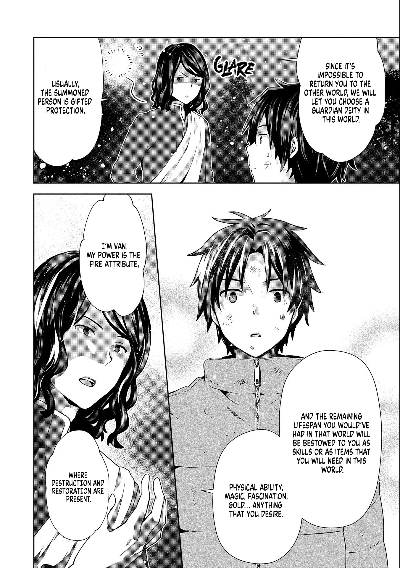 Isekai ni Ten'i Shitara Yama no Naka datta. Handou de Tsuyosa yori mo Kaitekisa wo Erabimashita Vol. 1 Ch. 2 第12页
