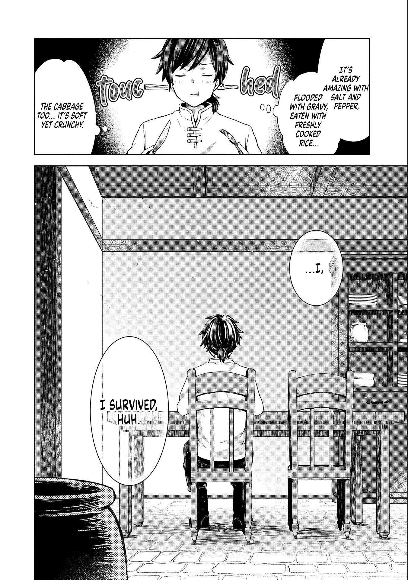 Isekai ni Ten'i Shitara Yama no Naka datta. Handou de Tsuyosa yori mo Kaitekisa wo Erabimashita Vol. 1 Ch. 2 第34页