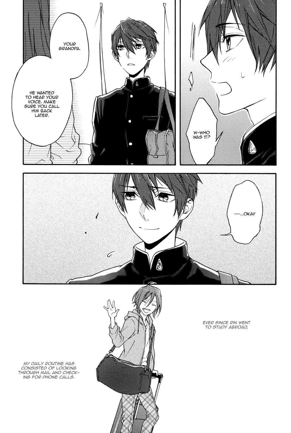 Free! - Goodbye, Lonely Aquarium (Doujinshi) Oneshot 第9页