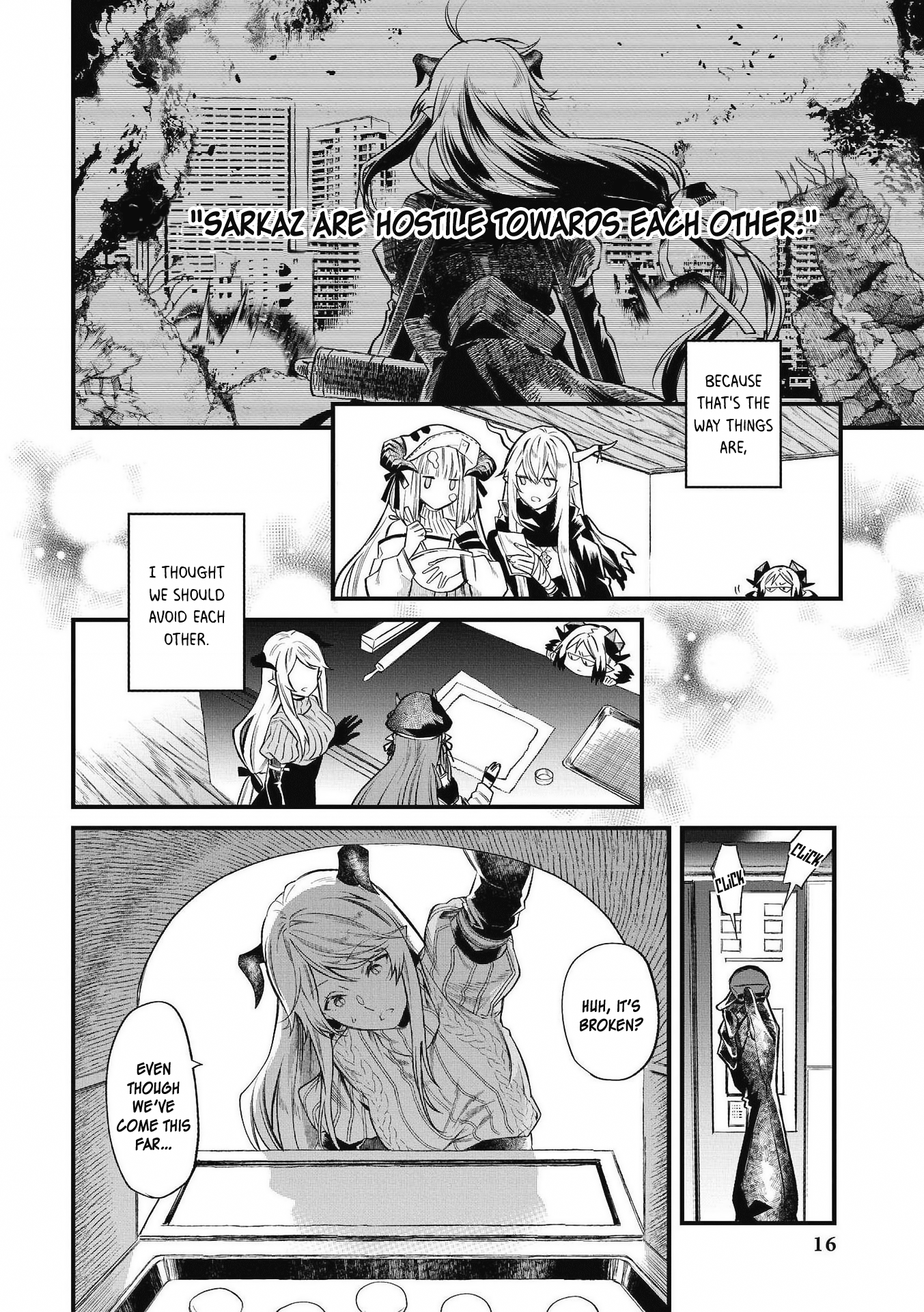 Arknights Comic Anthology The Sarkaz's Fleeting Tranquility 第12页